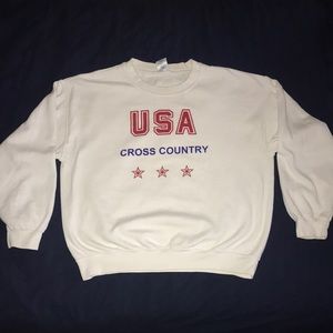 USA Cross Country Crewneck